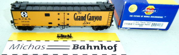 Athearn 11584 50&#039; Ice Bunker Reefer ATSF Texas Chief 37336 N 1:160 OVP #@ HC6 å