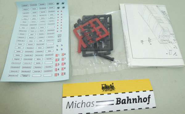 Lima S-Bahn Berlin Zurüstsatz Zurüstteile Zurüstbeutel H0 1:87 LH4 Palette å