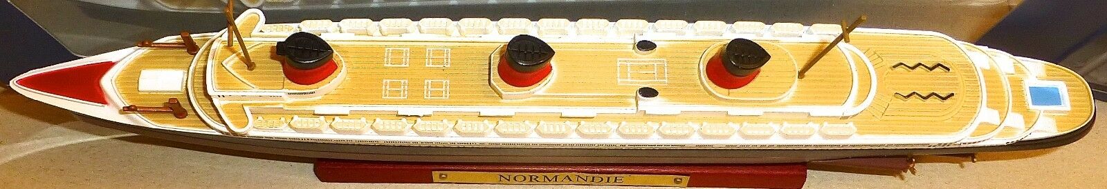 Normandie Schiffsmodell ATLAS French Lines neu in Box 1:1250 NEU OVP UI2 µ *