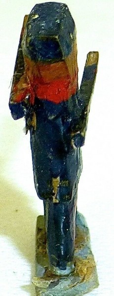 Bahnarbeiter Preiser (?) Holzfiguren 50er Jahre H0 1:87 PH021 å *