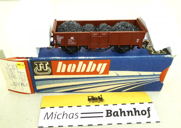 Kohletransport Güterwagen offen 4245 BTTB Berliner TT Bahnen DDR 1:120 #? HV3 å