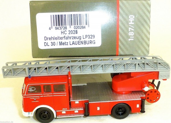 Drehleiterfahrzeug LP329 DL30 Metz LAUENBURG HEICO HC2028 OVP NEU µ