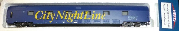 Schlafwagen WLABm 618506-94 306-6 CNL HERIS Sammeledition Set3 Wg1 1:87 OVP LJ1 å *