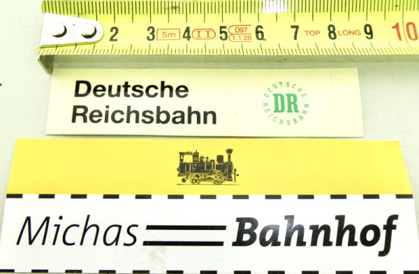 Aufkleber DR Deutsche Reichsbahn ca 80mm #S KG4å