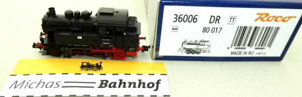 Roco 36006 Dampflok 80 017 DR TT 1:120 OVP Lj3 µ