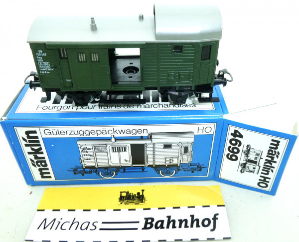 Märklin 4699 Güterzuggepäckwagen Original-Karton H0 1:87 OVP GA2 å