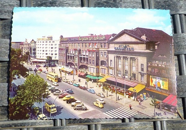 Kurfürstendamm Haus Wien Berlin Ansichtskarte 50er 60er Jahre KRÜGER 921/11 70 å *