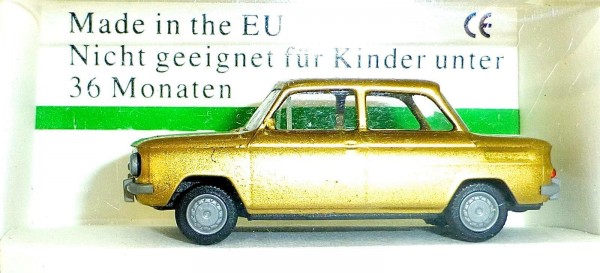 NSU 1000 TT goldmetallic lackiert IMU EUROMODELL 07508 H0 1:87 OVP #GB5å