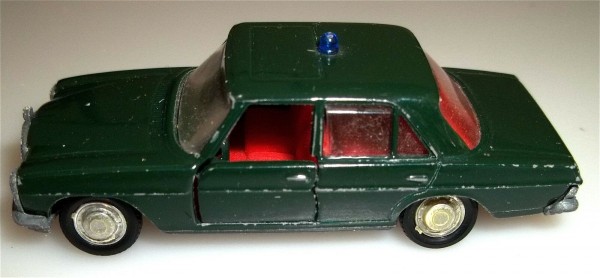 Schuco 805 MB Mercedes Benz 200 Polizei 1/66 OVP #LI2# å